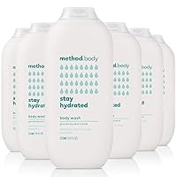 Body Wash, Stay Hydrated, Paraben and Phthalate Free, 18 oz (Pack of 6)