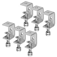 6 Pack C Clamps with Wide 9/16