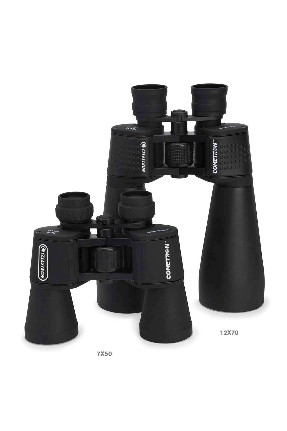 Celestron - Cometron 7x50 Bincoulars - Beginner Astronomy Binoculars - Large 50mm Objective Lenses - Wide Field of View 7x Magnification