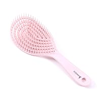 Midazzle Premium Gradient Pink 3D Hair Brush (India's Fastest Growing Hair Brush Brand) For Men & Women | All Hair Types (MDHB00014)
