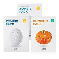 SKIN1004 Zombie Pack x 2 & Pumpkin Pack x 1 Set