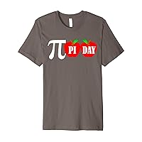 Apple Pi Day Math Nerds Pi Lover Math Geek Funny Pi Day 2024 Premium T-Shirt