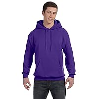 ComfortBlend Men's Pullover Hoodie Sweatshirt, Purple, XX-Large
