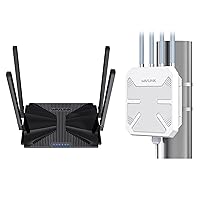 WiFi Router and Outdoor WiFi Extender Bundle