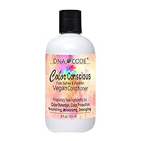 DNA Code®-Color Conscious Vegan Conditioner Sulfate Free, Protect Color Fading/Washout, Nourishing, Prevent Hair Damage, Detangling, Anti-Humidity