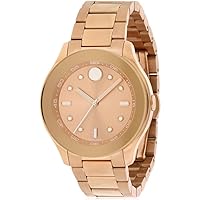 Movado 0606946 レディース スイスクォーツ 金メッキ カジュアル