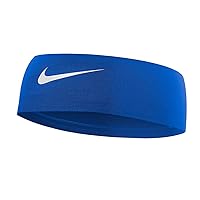 Nike Dry Wide Headband (Youth - Royal)