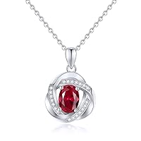 925 Sterling Silver Necklaces & Pendants Nice Gifts for Women Ladies Girls Cubic Zirconia Jewelry