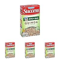 Success Boil-In-Bag Quinoa, Quick Tri-Color Quinoa, 12-Ounce Box (Pack of 4)