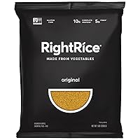 RightRice - Original (5lb. Pack of 1) - Made from Vegetables - High Protein, Vegan, non GMO, Gluten Free - 45 Servings per 5lb Bag
