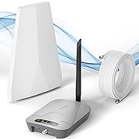 Cell Phone Booster for Home Up to 3000 Sq.Ft,5G 4G LTE Cell Signal Booster for Verizon,AT&T,T-Mobile on Band 5,Band 12/17 and Band 13,Easy Installation FCC Approved Cell Booster