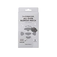 TONYMOLY I'm Charcoal All Over Blemish Patches, 5 Count