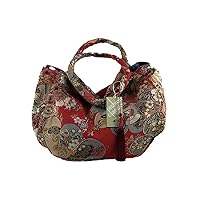 Japan Style Women Shoulder Bag Vintage Fringe Hobos Bags Cotton Canvas Women's Handbags