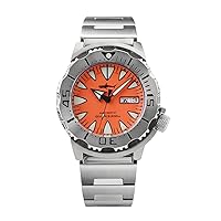 Heimdallr Watches for Men, NH36A Automatic Wristwatch 200M Diving Watch Sapphire Crystal Luminous Mens Watch with 316L Stainless Steel Bracelet