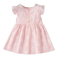 Toddler Girls Sleeveless Floral Prints Princess Dress Dance Party Dresses Clothes Lace Dress for Bridesmaid