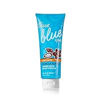 Bath and Body Works True Blue Spa Super Rich Body Cream Vanilla Almond 10 Ounce