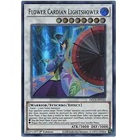 Flower Cardian Lightshower (Green) - DLCS-EN135 - Ultra Rare - 1st Edition