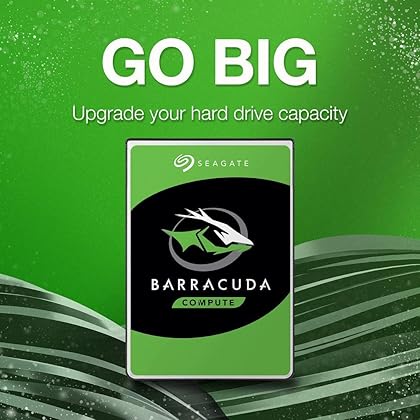 Seagate BarraCuda 2TB Internal Hard Drive HDD – 3.5 Inch SATA 6Gb/s 7200 RPM 256MB Cache – Frustration Free Packaging (ST2000DM008/ST2000DMZ08)