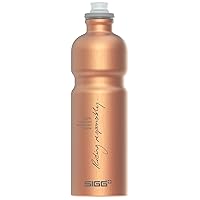 Sigg - PCR Aluminum Water Bottle - Move MyPlanet - Copper - Leakproof - Lightweight - BPA Free - 25 Oz