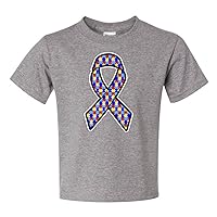 Autism Awareness Big Ribbon Symbol Autism Awareness Men's T-Shirt