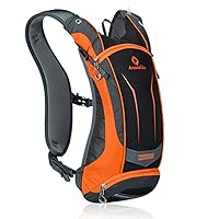 8L Outdoor Cycling Backpack Running Backpack for Biking Running Riding Climbing Hiking Orange