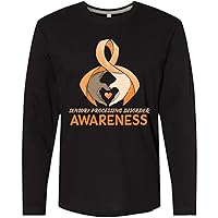 inktastic Sensory Processing Disorder Awareness Ribbon Long Sleeve T-Shirt