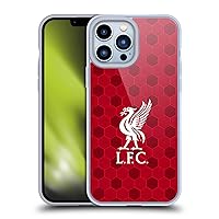 Head Case Designs Officially Licensed Liverpool Football Club Red Crest & Liverbird 2 Soft Gel Case Compatible with Apple iPhone 13 Pro Max and Compatible with MagSafe Accessories