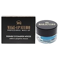 Eyeshadow Mousse - For A Perfect Smokey Eye - Waterproof And Stays In Place All Day Long - Real Eye-Catcher - Easy To Apply - Turquoise Treasure - 0.17 Oz