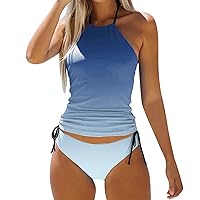 Pink Bathing Suit Top Girls Underwire Bra Swimsuits for Women Normal Swimsuit Backless 2 Piece Printing Adjus
