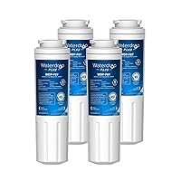 Waterdrop Plus UKF8001 NSF 401, 53&42 Certified Refrigerator Water Filter, Compatible with Whirlpool Everydrop Filter 4, EDR4RXD1, Maytag UKF8001AXX, 4396395, Puriclean II, WDP-F07, 4 Filters
