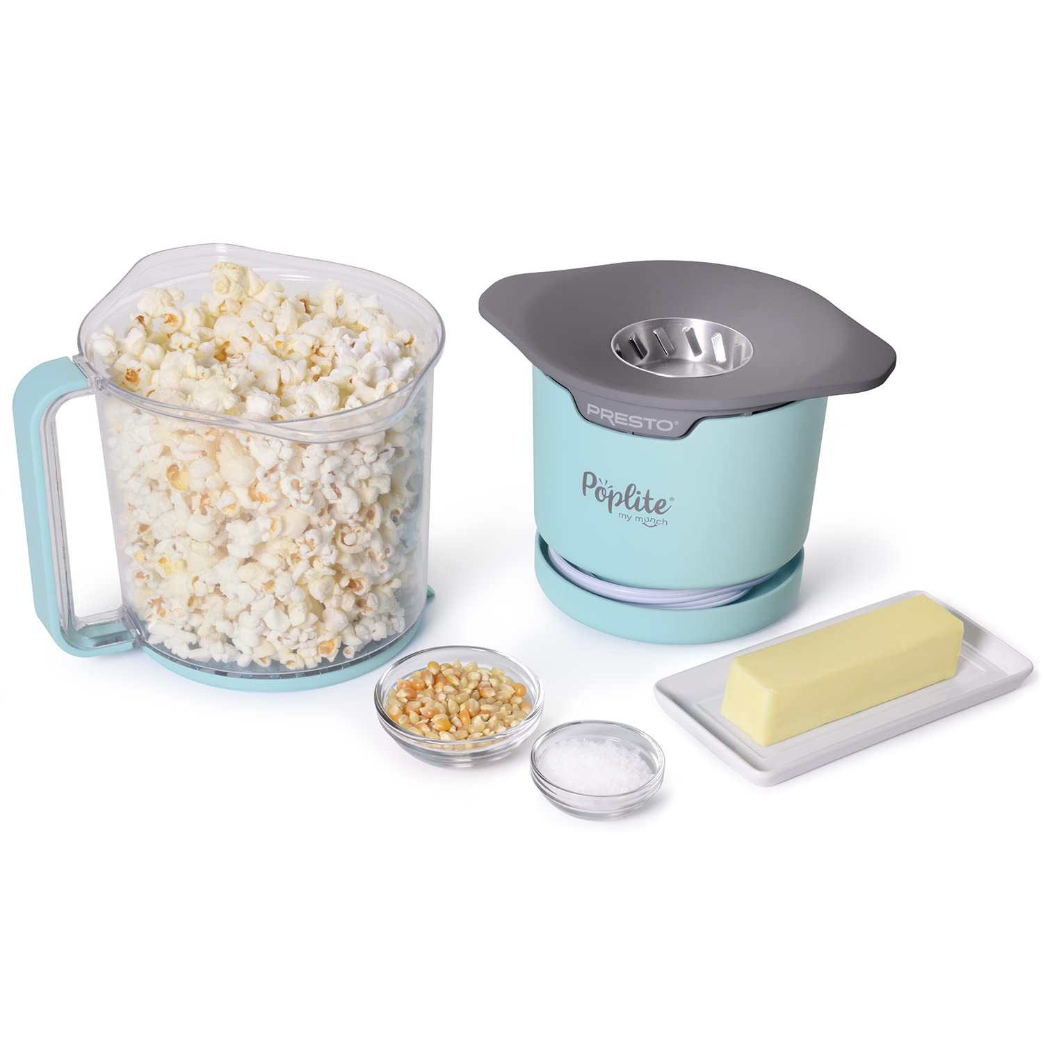 Presto 04811 PopLite® my munch™ hot air popcorn popper