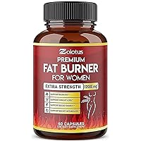 Premium Weight Loss Pills for Women, The Best Fat Burners for Women and Men, Energy Pills, Highest Potency with Green Tea Extract 98%, 2 Months Supply