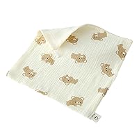 Babies Face Cloth Absorbent Saliva Towel Nursing Bib Hand Towel Cotton Burping Cloth Square Handkerchief Washcloths Soft and Gentle Face Towel