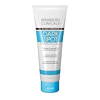 Dark Spot Vitamin C Cream For Face, Hand & Body Lotion, Anti Aging Therapeutic Skin Care Moisturizer Lotion Reduces Appearance Of Age Spots, Blotchy Skin, & Wrinkles, Large 8 Fl Oz