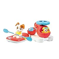 Toomies E73307C Tomy Sea Set Floating Helicopter and Rescue Raft Bundle – Water Spinning Rotor – Pilot Squirter – Baby Bath Toy & Pourer – Suitable from 12 Months
