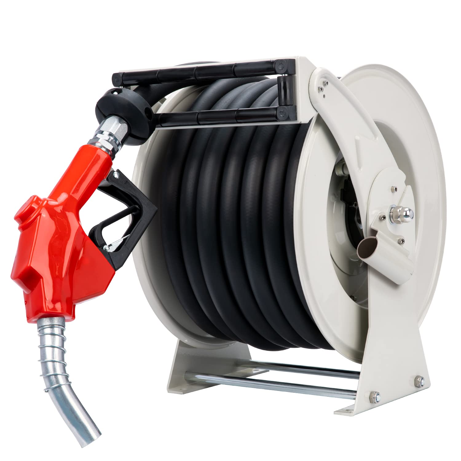 General Pump D30002 3/8 x 100' Steel Hose Reel with Swivel Arm and  Mounting Bracket, 4000 PSI