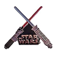 Star Wars Crossed Lightsabers Enamel PIN