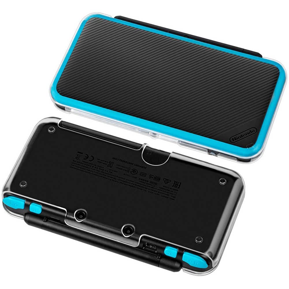 OSTENT Transparent Clear Crystal Protective Cover Case Shell for Nintendo New 2DS LL/XL Console