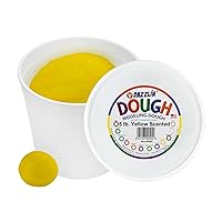 Hygloss 5 lb. Yellow Lemon Scented Modeling Dough - Bulk Pack for Classroom Use, Play Dough for Kids, Non-Toxic, Multi-Use Playdough, Ideal for Creative Play