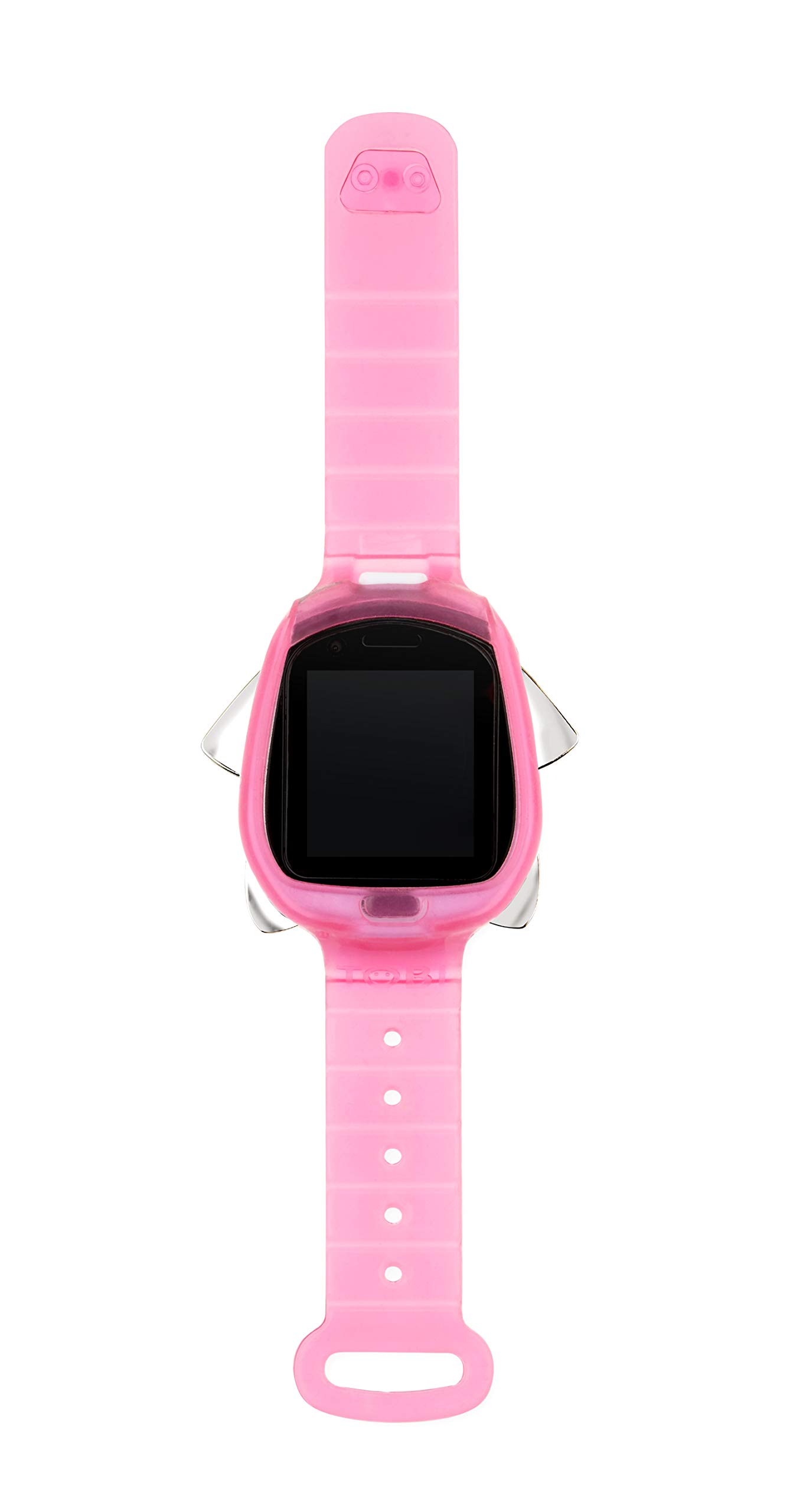 Little Tikes Tobi Robot Smartwatch - Pink with Movable Arms and Legs, Fun Expressions, Sound Effects, Play Games, Track Fitness and Steps, Built-in Cameras for Photo and Video 512 MB | Kids Age 4+