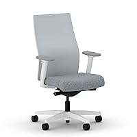 HON Ignition 2.0 Office Chair, Mesh Back (Fog/Apex/White)