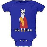 Old Glory Funny Dalai Lama Llama Pun Soft Baby One Piece