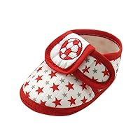 Baby Boy Shoes 18-24 Months Girls Infant Prewalker Soft Casual Sole Shoes Warm Baby Star Boys Baby Shoes Boys Canvas Shoes