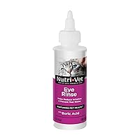 Eye Rinse for Cats | Gentle Formula Removes Debris | Helps Reduce Irritation and Prevent Tear Stains | 4oz
