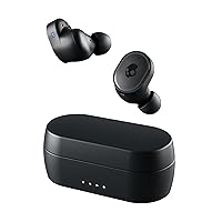 Skullcandy Sesh ANC In-Ear Noise cancelling Wireless Earbuds, 32 Hr Battery, Microphone, Works with iPhone Android and Bluetooth Devices - Black