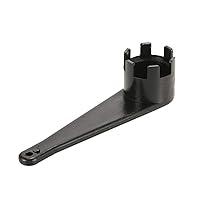 1 Piece 6 Section PVC Durable Air Valve Spanner Wrench Lever for Inflatable Boat Kayak Raft Canoe (Color : Black)