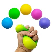 Five Adult and Child fidgety Pressure Balls, The Best Sedative Tool for TPR to Relieve Anxiety, and The Office Decompression Hand Compression Discolored Pressure Ball 5decompressionballs