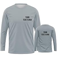 High Visibility Custom Safety Shirts for Men，Long Sleeve Crewneck T-Shirt