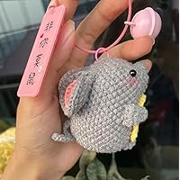 Crochet Cute Mouse DIY Craft Amigurumi Knitting Kit