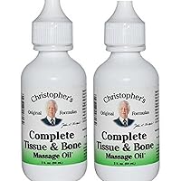 Dr Christopher's Formula Complete Tissue and Bone Massage Oil, 2 oz -2 Pack2